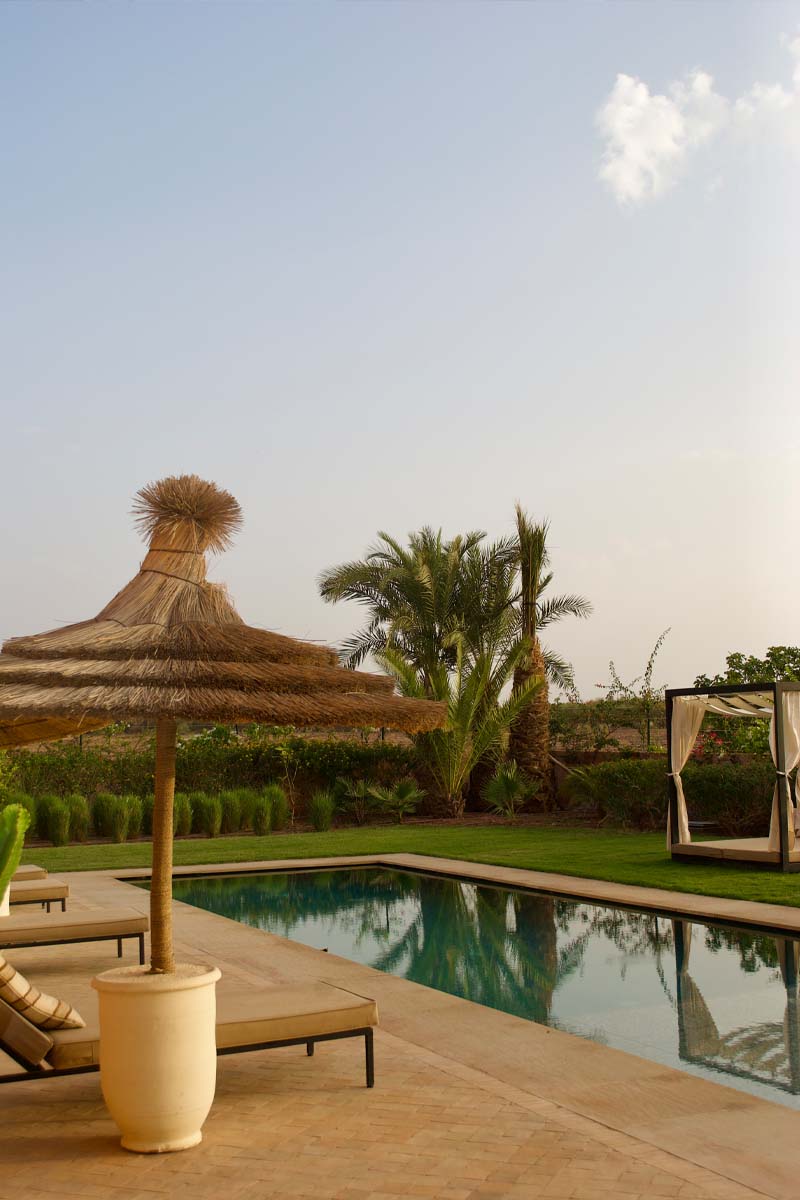 retraite yoga marrakech piscine